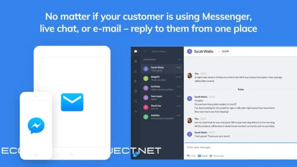 Tidio ‑ Live Chat & Chatbots
