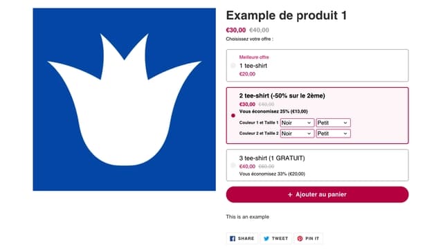 wide bundles ‑ quantity breaks 1